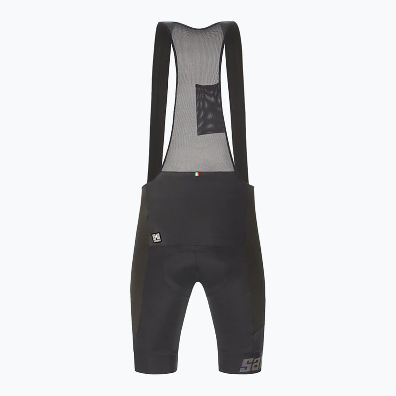 Spodenki rowerowe męskie Santini Impact Pro black 2