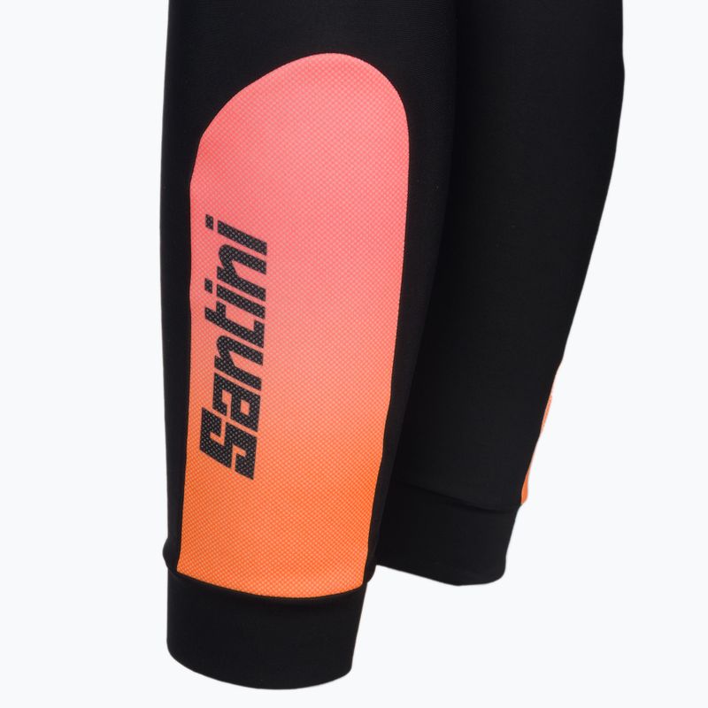 Spodnie rowerowe męskie Santini Command Super Warm black 3