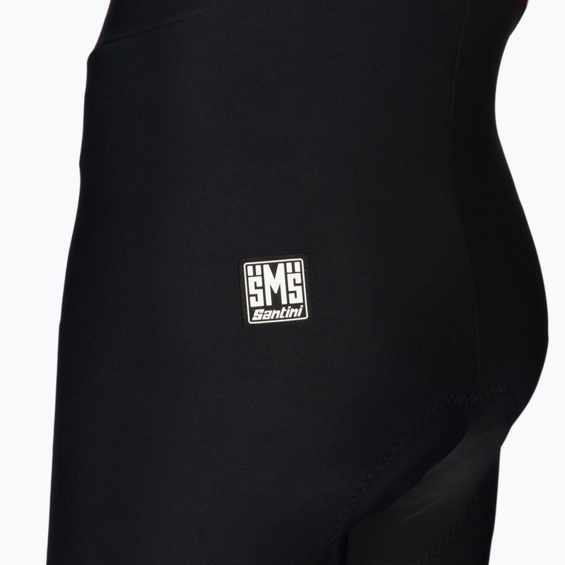 Spodnie rowerowe męskie Santini Command Super Warm black 4