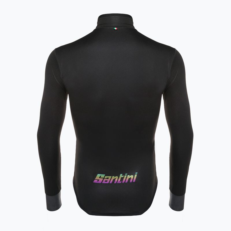 Kurtka rowerowa męska Santini Guard Nimbus black 2