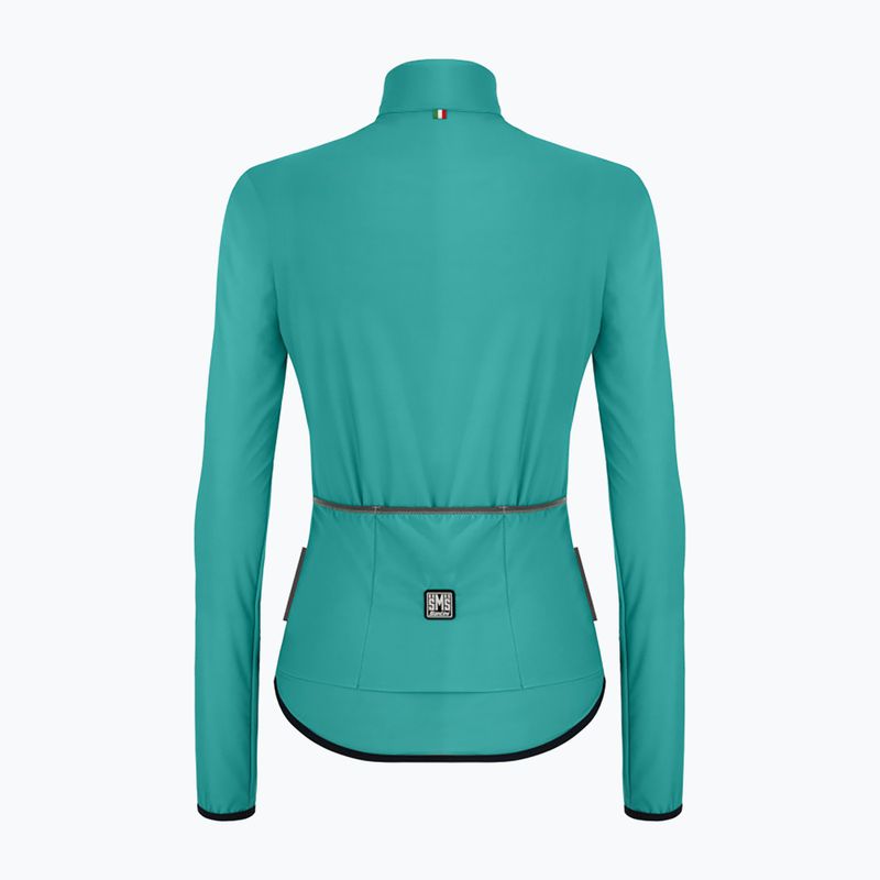 Kurtka rowerowa damska Santini Nebula Puro aqua 2