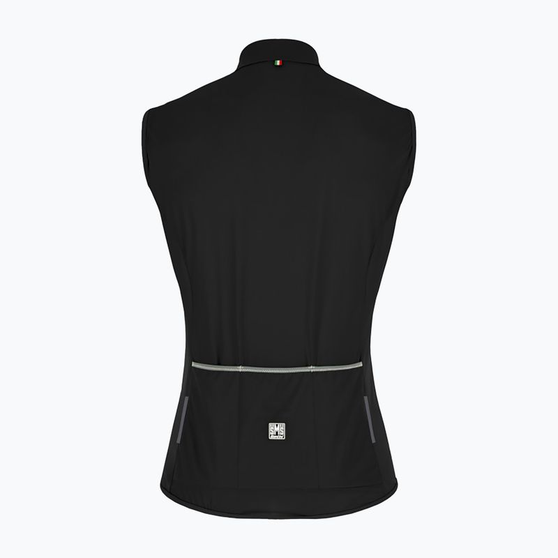 Kamizelka rowerowa damska Santini Nebula Puro black 2