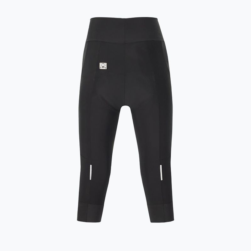 Spodenki rowerowe damskie Santini Alba 3/4 black 2