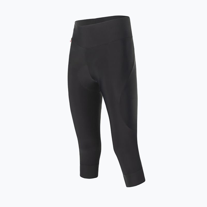 Spodenki rowerowe damskie Santini Alba 3/4 black 3