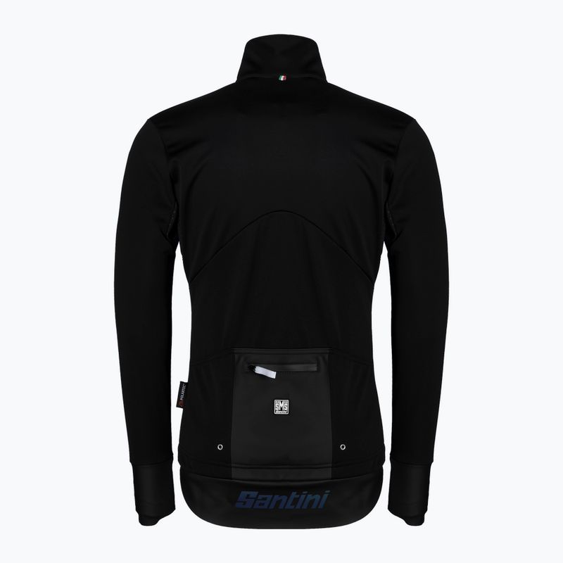 Kurtka rowerowa męska Santini Vega Extreme black 2
