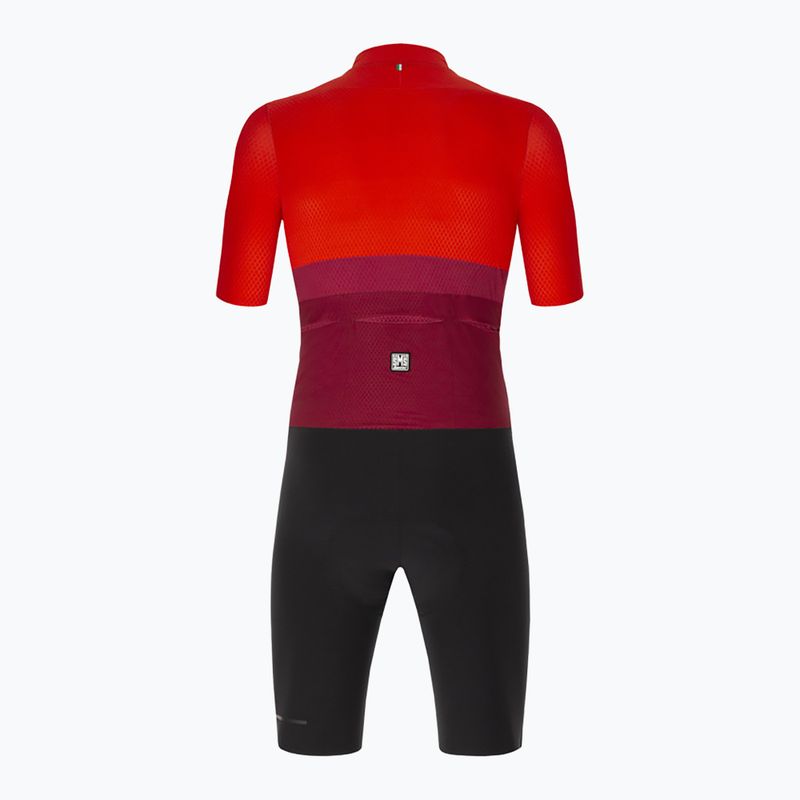 Kombinezon rowerowy męski Santini Redux Istinto black 2