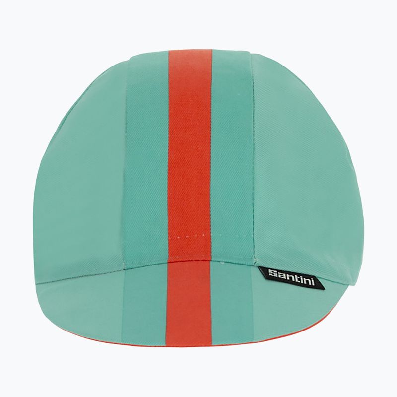 Czapka z daszkiem rowerowa Santini Bengal aqua 8