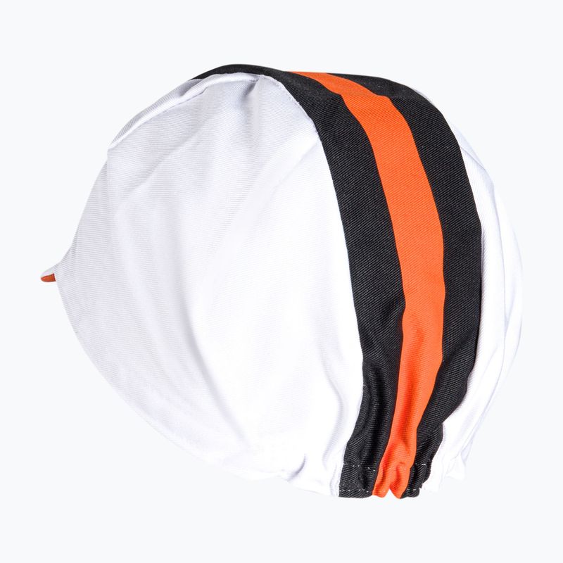 Czapka z daszkiem rowerowa Santini Bengal white 4