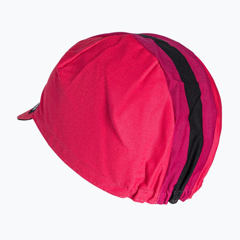 Czapka z daszkiem rowerowa Santini Bengal red 4