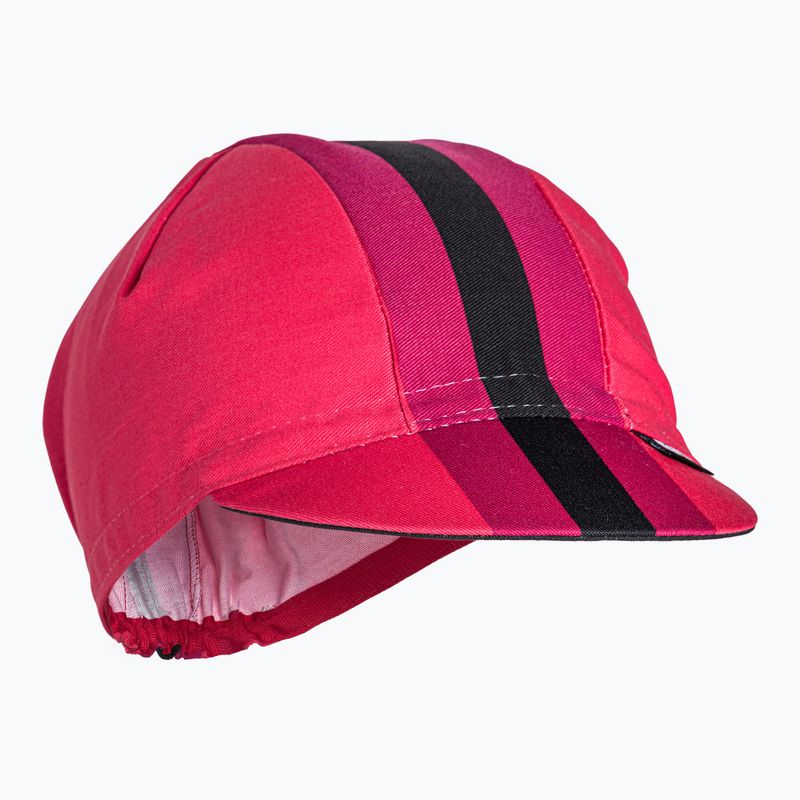 Czapka z daszkiem rowerowa Santini Bengal red 5
