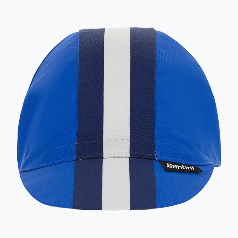 Czapka z daszkiem rowerowa Santini Bengal royal blue 9