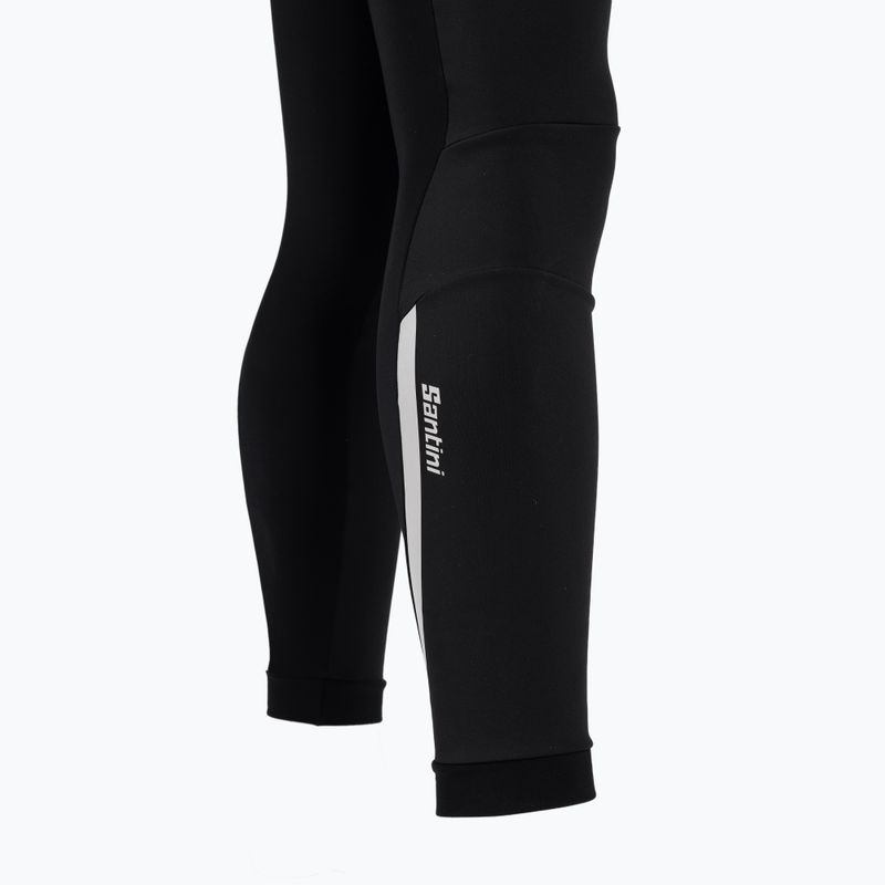 Spodnie rowerowe męskie Santini Omnia Bib Tights nero 4