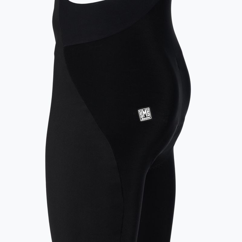 Spodnie rowerowe męskie Santini Omnia Bib Tights nero 5