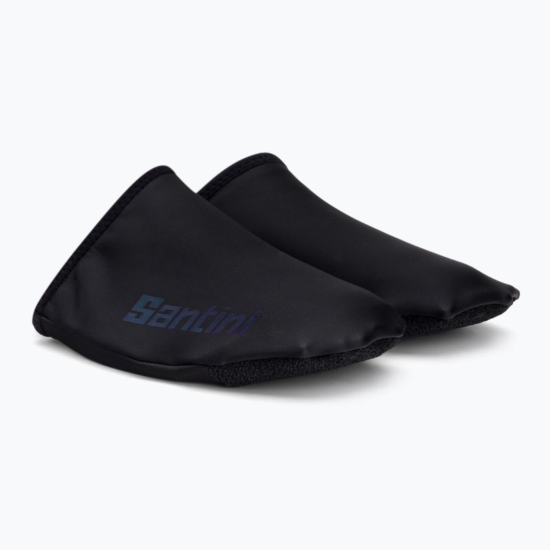 Ochraniacze na buty rowerowe Santini Winter Shield nero