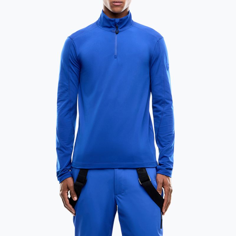 Bluza narciarska męska EA7 Emporio Armani Pure Powerstretch T-Top Half Zip new royal
