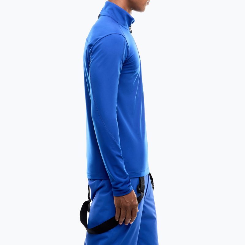 Bluza narciarska męska EA7 Emporio Armani Pure Powerstretch T-Top Half Zip new royal 4