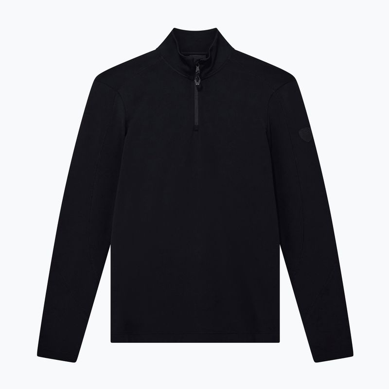 Bluza narciarska męska EA7 Emporio Armani Pure Powerstretch T-Top Half Zip black 6