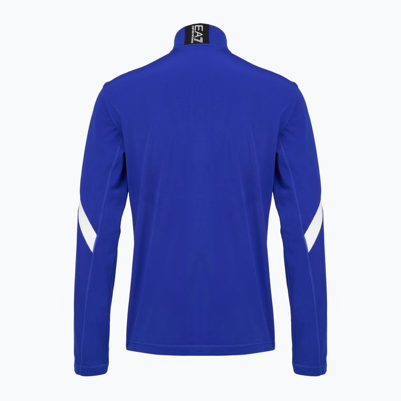 Bluza narciarska męska EA7 Emporio Armani Pure Powerstretch T-Top Full Zip new royal 2