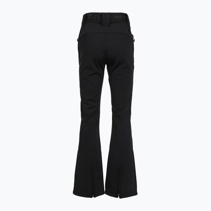 Spodnie narciarskie damskie EA7 Emporio Armani Pure Softshell Waisted black 2