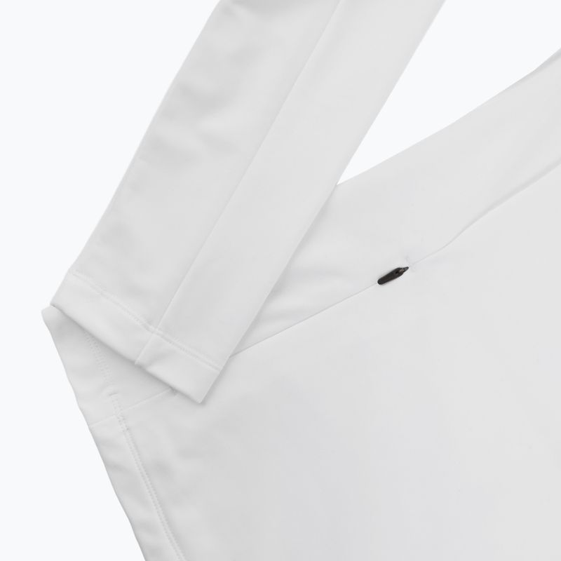 Bluza narciarska damska EA7 Emporio Armani Pure Powerstretch T-Top Half Zip white 5