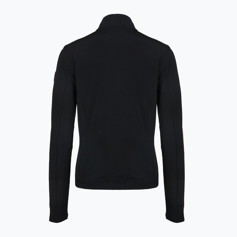 Bluza narciarska damska EA7 Emporio Armani Pure Powerstretch T-Top Half Zip black 2