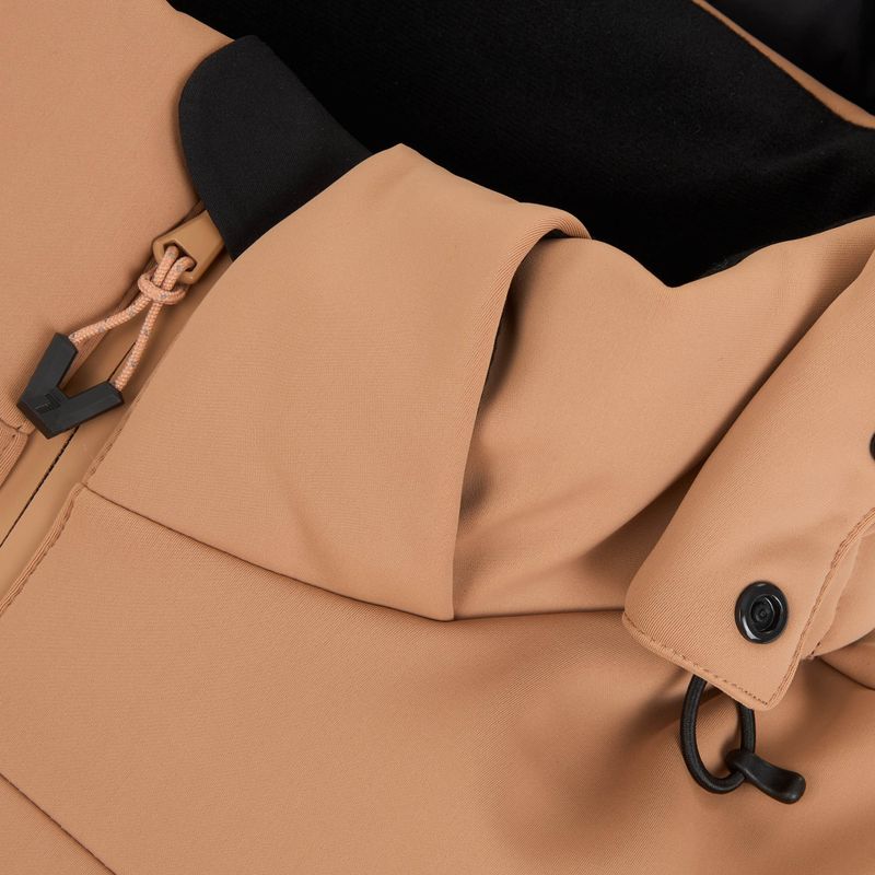 Kurtka narciarska damska EA7 Emporio Armani Pure Softshell mocha mousse 7
