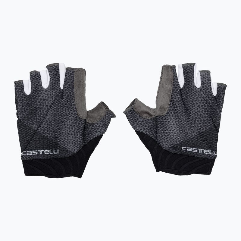 Rękawiczki rowerowe damskie Castelli Roubaix Gel 2 light black 3