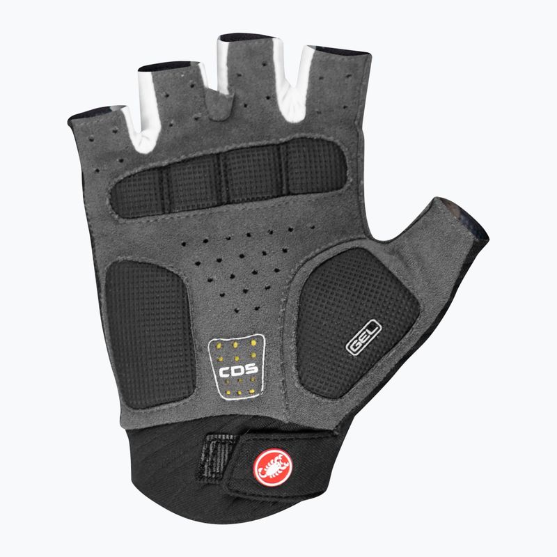 Rękawiczki rowerowe damskie Castelli Roubaix Gel 2 light black 6