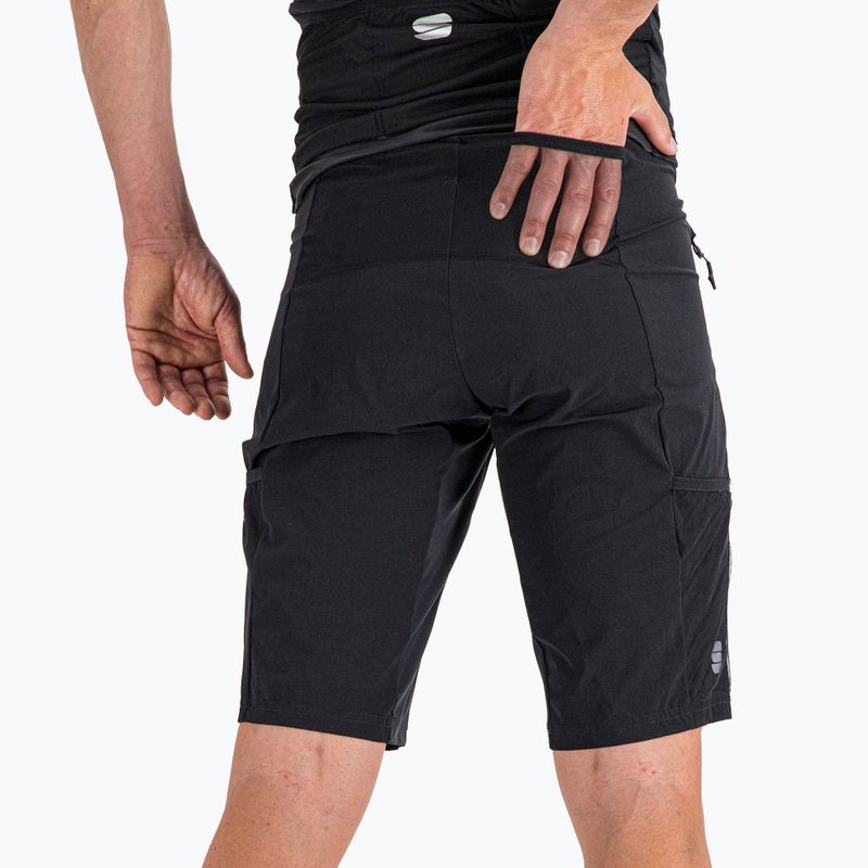 Spodenki rowerowe męskie Sportful Supergiara Overshort black 3