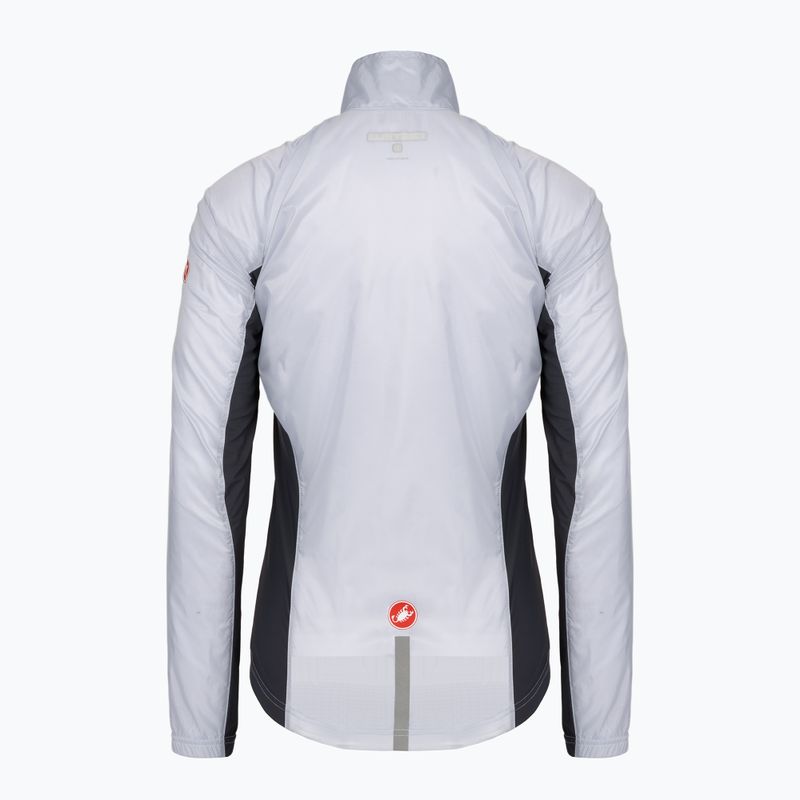 Kurtka rowerowa damska Castelli Squadra Stretch silver gray/dark gray 2