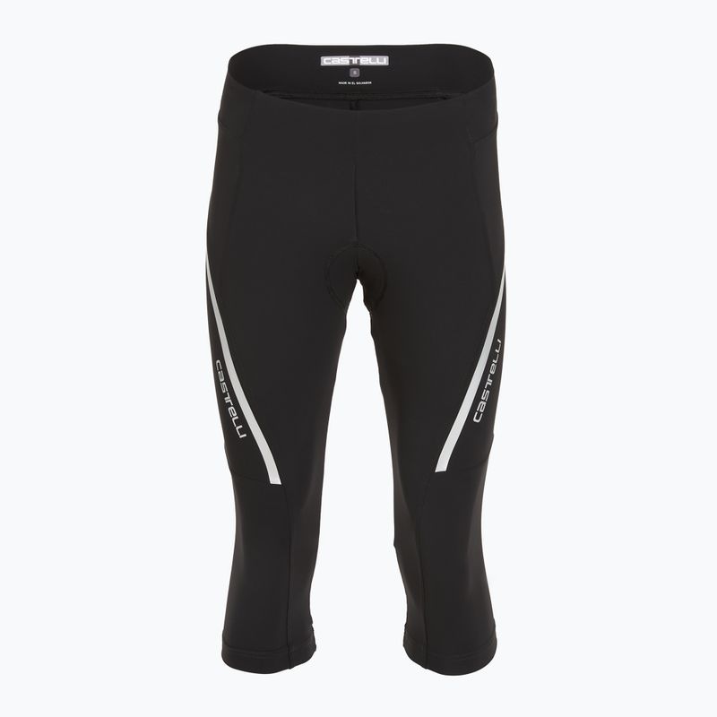 Spodenki rowerowe damskie Castelli Velocissima 3 Knicker W black/silver