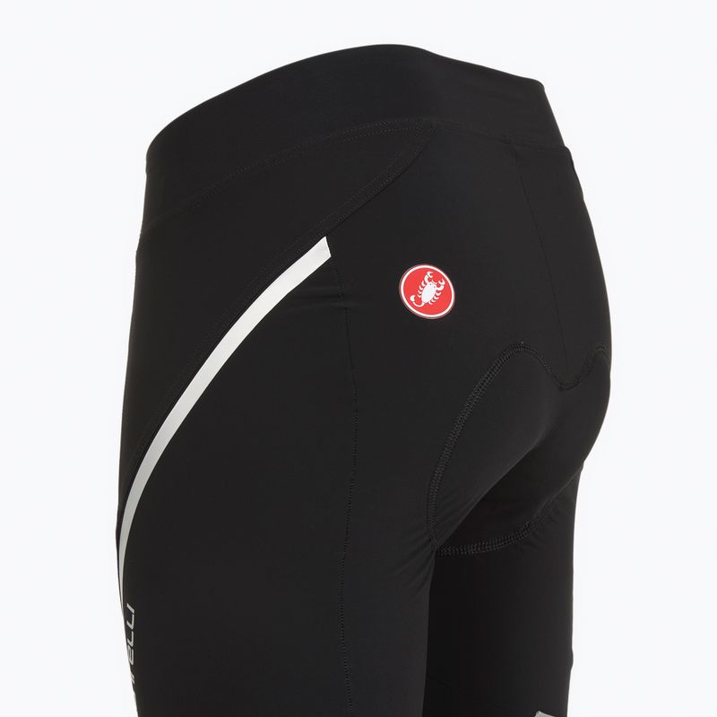 Spodenki rowerowe damskie Castelli Velocissima 3 Knicker W black/silver 4