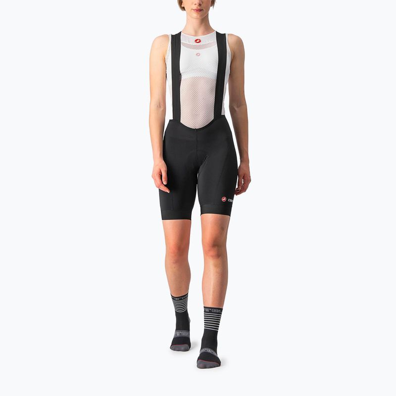 Spodenki rowerowe damskie Castelli Endurance black