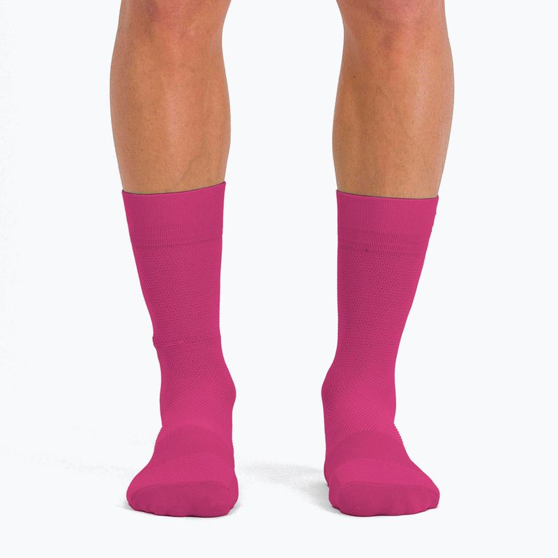 Skarpety damskie Sportful Matchy cyclamen