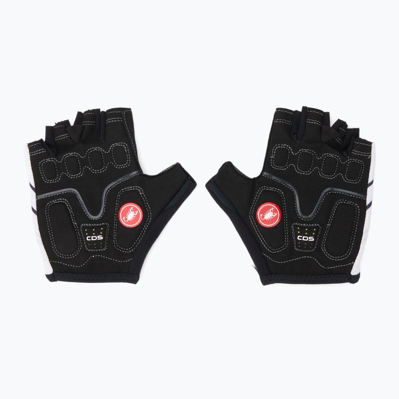 Rękawiczki rowerowe damskie Castelli Dolcissima 2 ivory/dark gray/silver gray 3