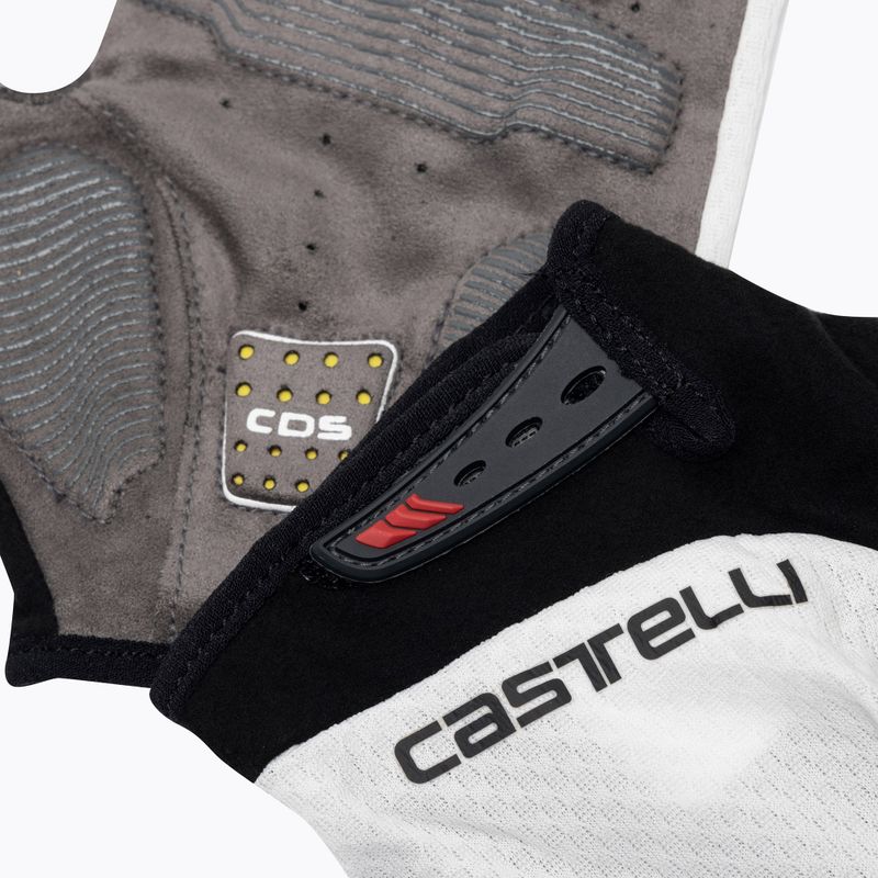 Rękawiczki rowerowe męskie Castelli Entrata V ivory 4