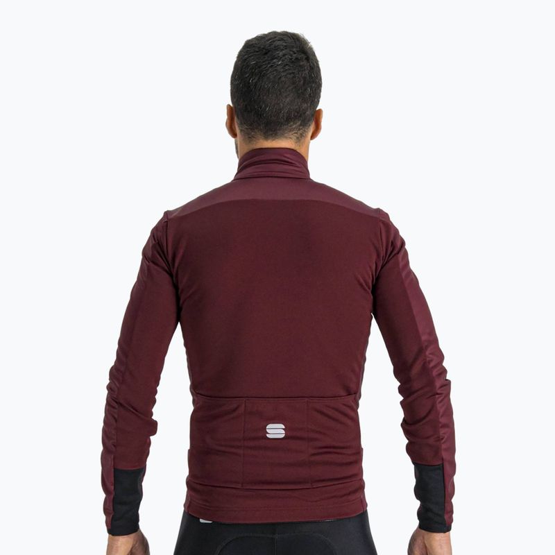Kurtka rowerowa męska Sportful Tempo red wine 6