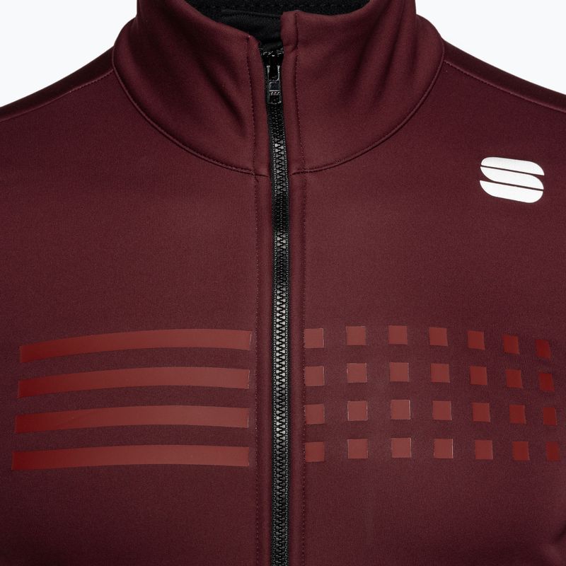 Kurtka rowerowa męska Sportful Tempo red wine 3