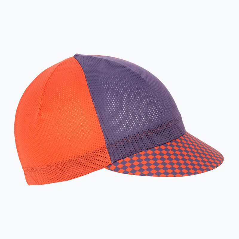 Czapka z daszkiem rowerowa Sportful Checkmate Cycling pompelmo