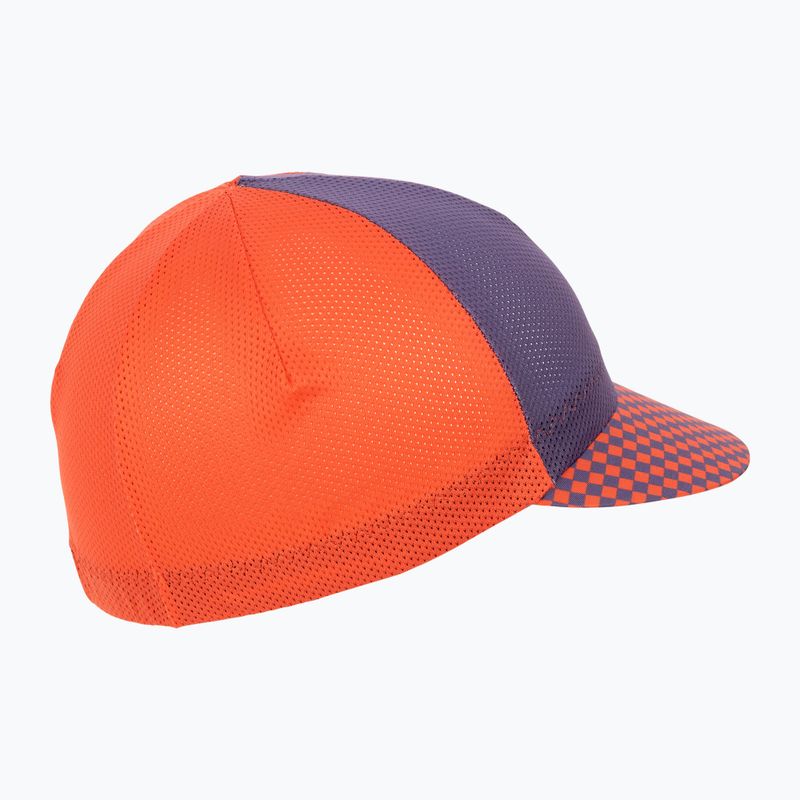 Czapka z daszkiem rowerowa Sportful Checkmate Cycling pompelmo 2