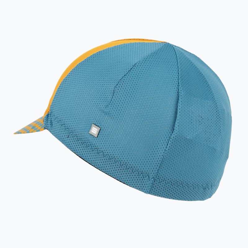 Czapka z daszkiem rowerowa Sportful Checkmate Cycling berry blue 3