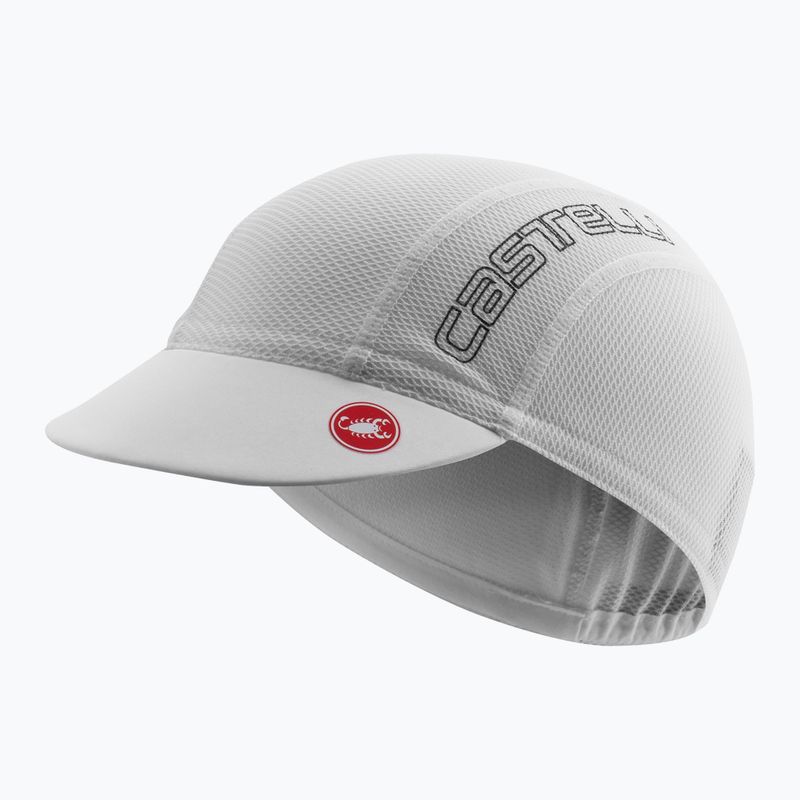 Czapka z daszkiem rowerowa Castelli A/C 2 white/cool gray