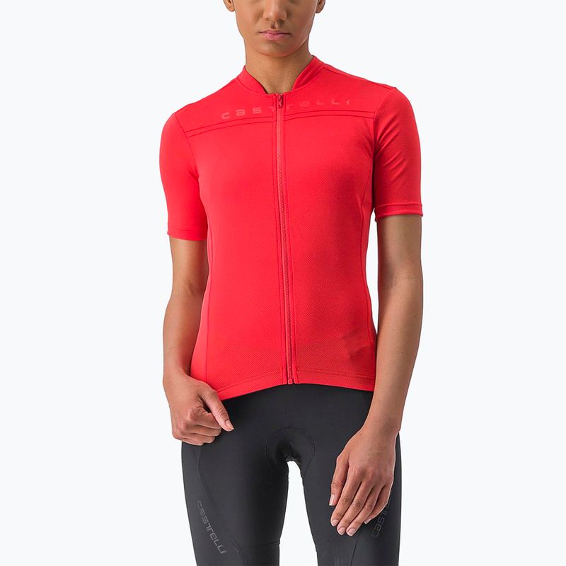 Koszulka rowerowa damska Castelli Anima 4 hibiscus