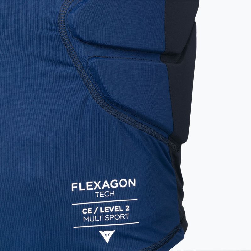Kamizelka ochronna męska Dainese Flexagon Waistcoat black iris/stretch limo 6