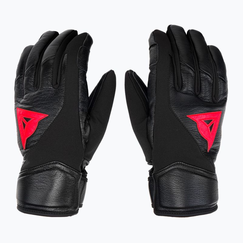 Rękawice narciarskie męskie Dainese Hp Sport black/red 2