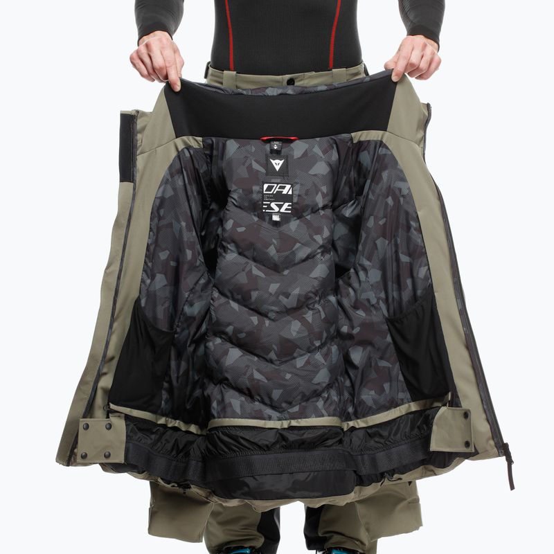 Kurtka narciarska męska Dainese Etesia Aerosense-Dry green four 7