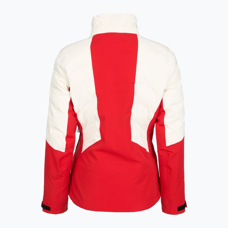 Kurtka narciarska damska Dainese Zives Aerosense-Dry lily white/racing red 8