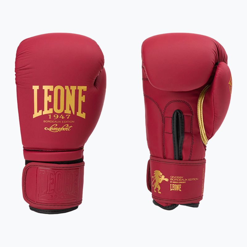 Rękawice bokserskie LEONE 1947 Bordeaux Edition