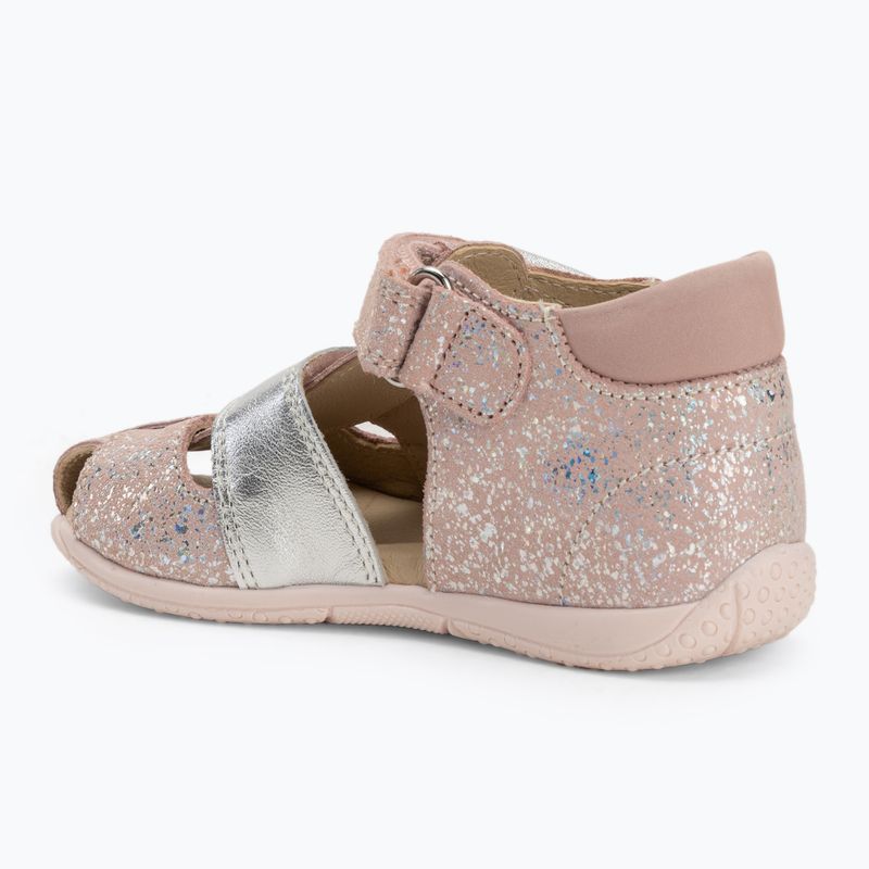 Sandały dziecięce Primigi PYK 79115 rose glitter 3