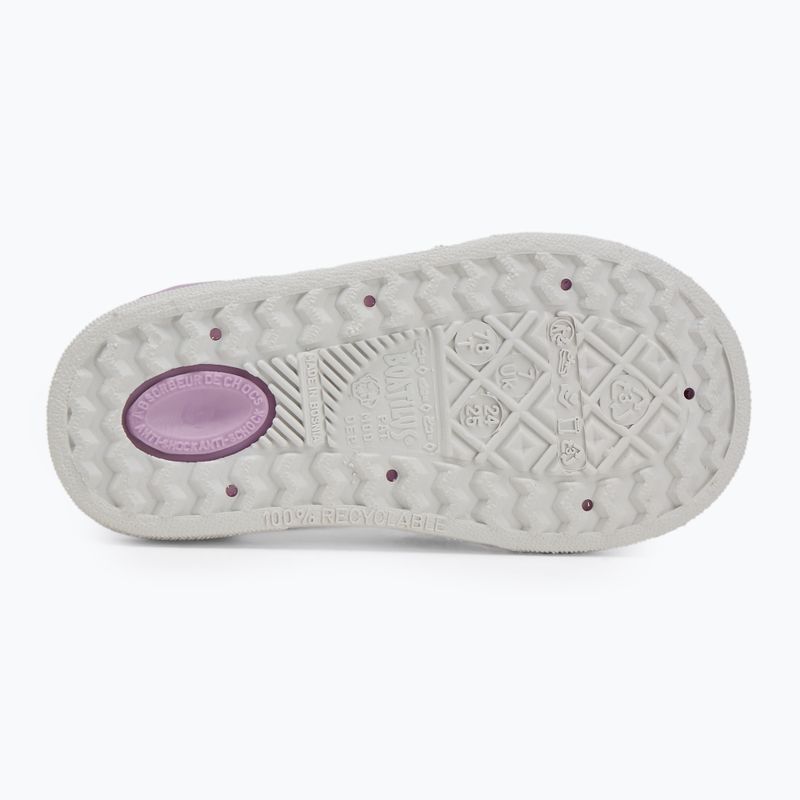 Sandały dziecięce BOATILUS Bioty lilac/white 4